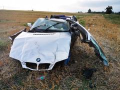 Tânărul mort la Iaşi, după ce a zburat cu BMW-ul de pe şosea, trecuse de radar cu 155 km/h (Video)