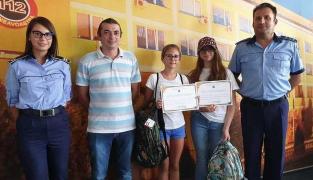 Elevele care au găsit portofelul din Jimbolia