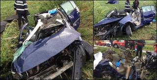 Accident mortal la ieşirea din orașul Rupea spre Sighișoara, județul Brașov