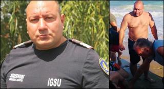 Cornel Uţa a salvat un adolescent român înghiţit de valuri la Nisipurile de Aur
