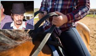 Un cioban călare pe cal a batjocorit o fată, în Curtea de Argeş