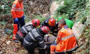 Bărbatul a suferit traumatism la coloană