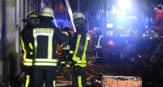 Pompierii intervin la casa în care locuiau românii în Germania