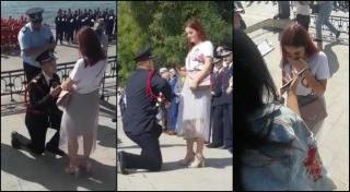 Alexandru Costache i-a dat inelul de logodnă iubitei lui, Lorena Trandafir