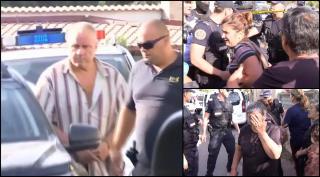 Gheorghe Dincă, la un pas să fie din nou linşat. Mama şi bunica Luizei şi-au strigat durerea lângă maşina criminalului (Video)