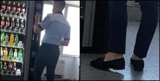 Polițist fără șosete