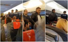 Un avion a aterizat de urgenţă pe Aeroportul Internațional Viena, din cauza unui român agresiv (Video)
