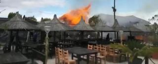 Din fericire nu au existat victime la incendiul din Olimp