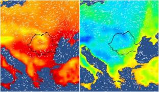 După temperaturile de 32 grade Celsius, urmează o răcire accentuată