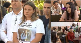 Momente apăsătoare pentru prietenii, colegii și familia Alexandrei Măceșanu, la început de an şcolar