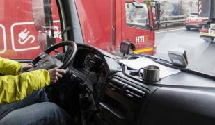 Şofer român de TIR