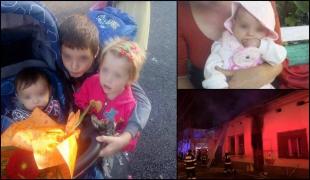 Patru fraţi au murit arşi de vii, după ce casa lor a fost cuprinsă de flăcări