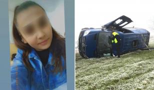 Mihaiela, eleva ucisă în accidentul de microbuz din Topraisar