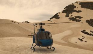 Ghețari colorați în Noua Zeelandă, din cauza incendiilor