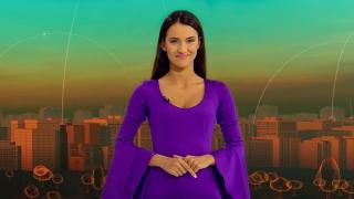 Prezentatoarea Horoscopului, Rosse, în platoul Observator