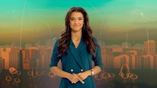 Prezentatoarea Horoscopului, Rosse, în platoul Observator