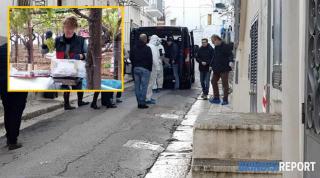 Locul crimei unde a fost găsită moartă românca