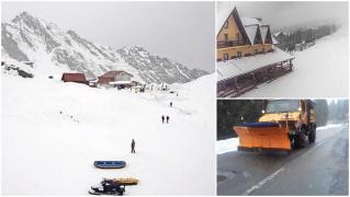 La Rânca, se deszăpezeşte