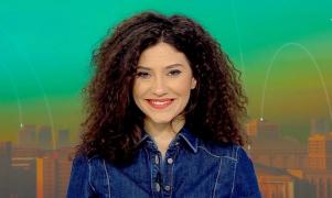 Prezentatoarea Horoscopului, Nadina Zissu, în platoul Observator
