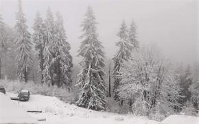 ANM a emis o alertă de ninsori la munte