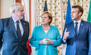 Declarație comună Merkel, Macron, Johnson