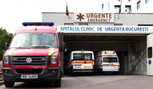 Protest al medicilor la spitalul Floreasca din Bucureşti