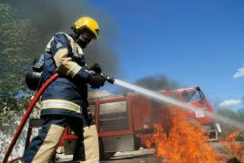 Copiii pompierilor morţi beneficiază de ajutor