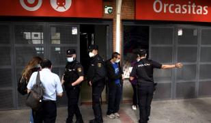 Carantină la Madrid