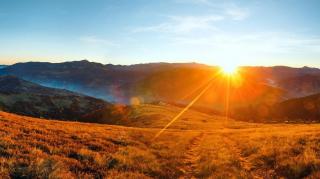 prijeliște de toamnă în Munții Carpați