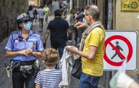 Italia a raportat cel mai mare număr de noi îmbolnăviri cu SARS-CoV-2, din data de 24 aprilie