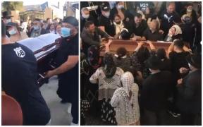 Oameni alungați cu mascații de la înmormântarea unui bărbat răpus de Covid-19, la Roşiorii de Vede