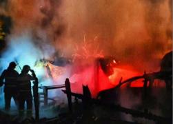 Incendiul din Giurgiu s-a produs în noaptea de vineri spre sâmbătă