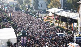 Doar cei care locuiesc în Iaşi vor putea participa la sărbătoarea Sfintei Parascheva