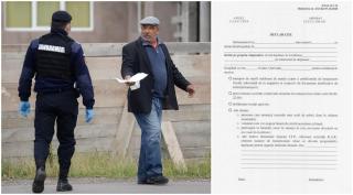 Oamenii intră și ies din comuna Cuca doar cu declarație pe propria răspundere