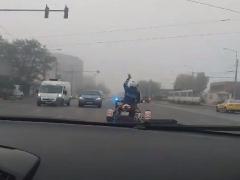 Gravidă ajutată în trafic de un polițist să ajungă la maternitate