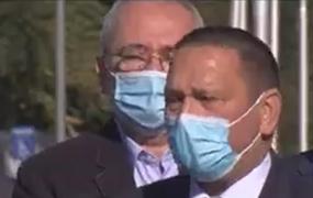 Traian Berbeceanu a fost însoțit în demersul său de premierul Ludovic Orban și de Nicușor Dan, primarul Capitalei