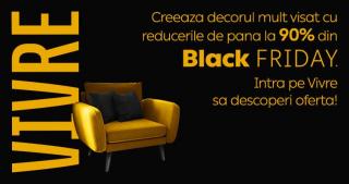 De Black Friday, Vivre oferă reduceri de până la 90% la zeci de mii de produse