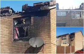 Moarte tragică pentru o pacientă suspectă de infecție cu coronavirus, în Marea Britanie, după ce rezervorul de oxigen a luat foc. VIDEO