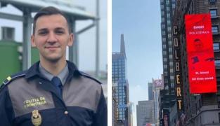 Robert, un polițist de frontieră român, a salvat 60 de vieți donând sânge.