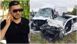Robert a murit într-un accident cumplit la Merei, după ce a intrat cu mașina pe contrasens