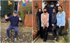 Ali Sakallioglu alături de familie