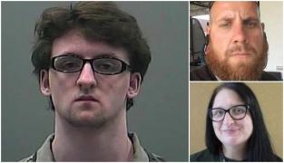 Mason Wayne Sisk şi părinţii săi