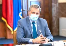 Marcel Vela, fotografiat la sediul MAI