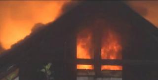 Incendiu puternic în Valea Moldovei