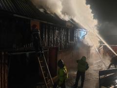 Incendiul ar fi izbucnit de la coşul de fum