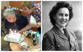 Joy Andrew s-a vindecat de Covid-19 la 100 de ani