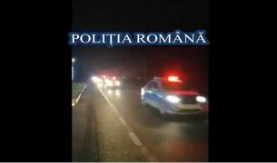 Zeci de poliţişti şi alţi oameni ai legii participă la acţiunea din Vrancea