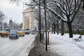 Vedere înspre Arcul de Triumf