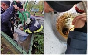 O bătrână de 79 de ani a căzut într-o fântână adâncă de 8 metri și a supraviețui