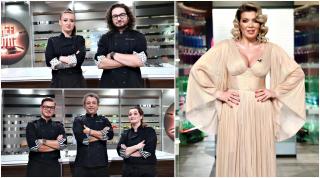 Finaliștii sezonului 8 din Chefi la cuțite, alături de chefii care le-au fost mentori și Gina Pistol
